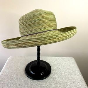 Green, Wide Brim Sunhat! (NWOT)
